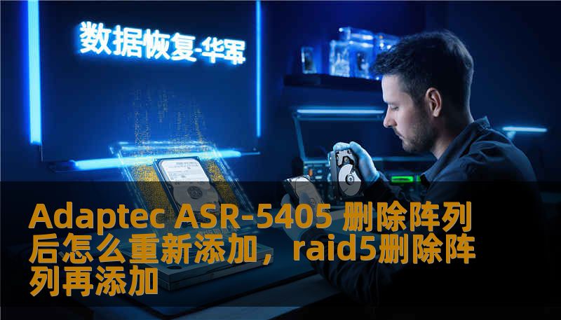 Adaptec ASR-5405 删除阵列后怎么重新添加,raid5删除阵列再添加 Adaptec ASR-5405 删除阵列后怎么重新添加,raid5删除阵列再添加