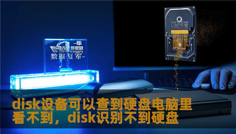 disk设备可以查到硬盘电脑里看不到，disk识别不到硬盘