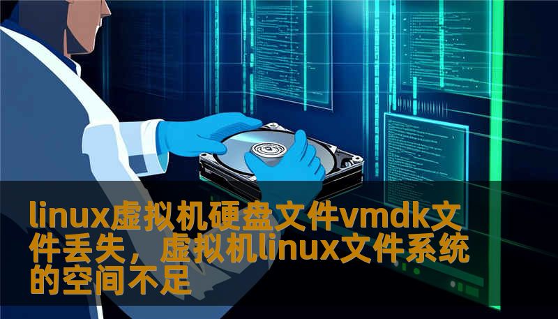 linux虚拟机硬盘文件vmdk文件丢失，虚拟机linux文件系统的空间不足
