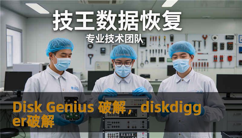 Disk Genius 破解，diskdigger破解