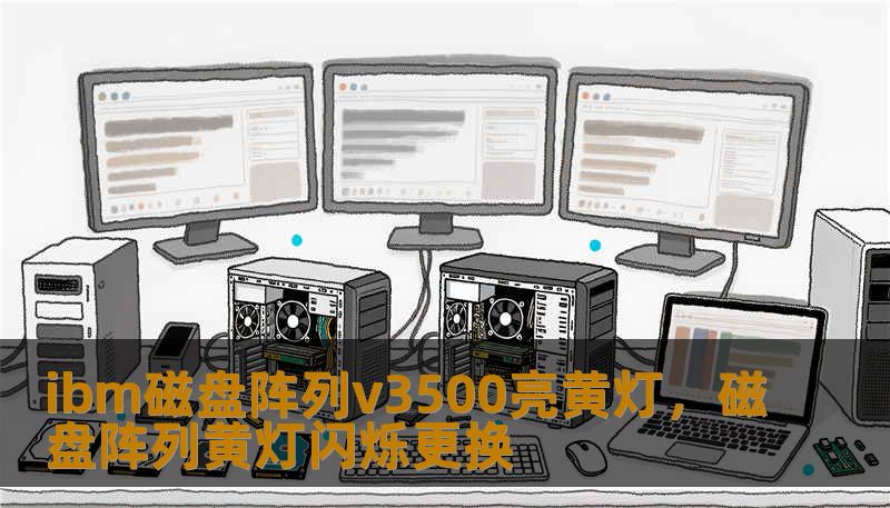 ibm磁盘阵列v3500亮黄灯，磁盘阵列黄灯闪烁更换