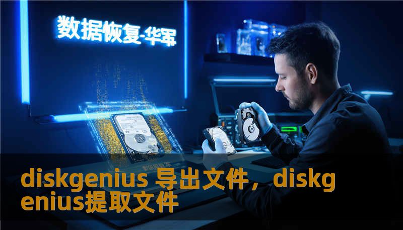 diskgenius 导出文件，diskgenius提取文件