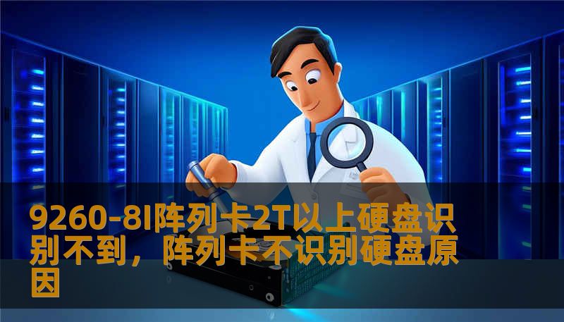 9260-8I阵列卡2T以上硬盘识别不到,阵列卡不识别硬盘原因 9260-8I阵列卡2T以上硬盘识别不到,阵列卡不识别硬盘原因
