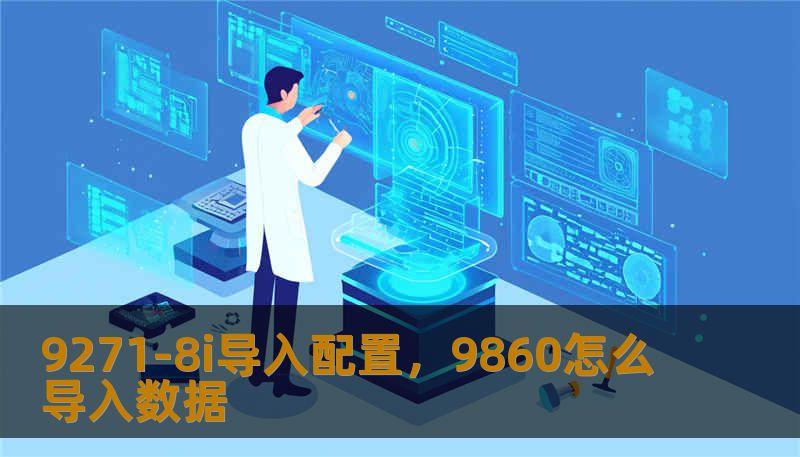 9271-8i导入配置,9860怎么导入数据 9271-8i导入配置,9860怎么导入数据