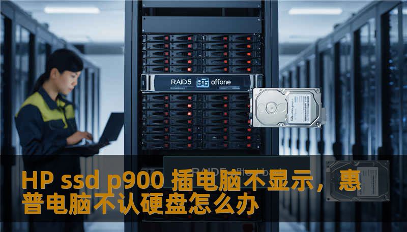 HP ssd p900 插电脑不显示,惠普电脑不认硬盘怎么办 HP ssd p900 插电脑不显示,惠普电脑不认硬盘怎么办
