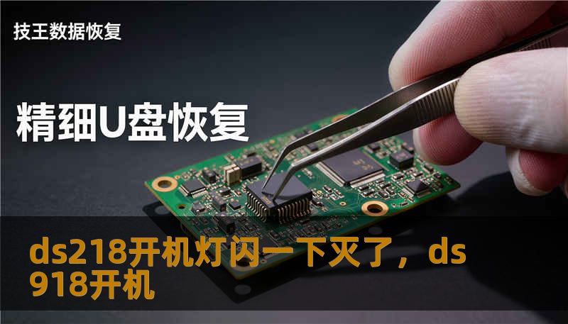 ds218开机灯闪一下灭了，ds918开机
