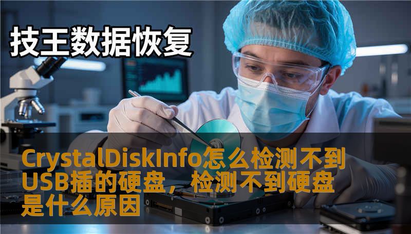CrystalDiskInfo怎么检测不到USB插的硬盘,检测不到硬盘是什么原因 CrystalDiskInfo怎么检测不到USB插的硬盘,检测不到硬盘是什么原因