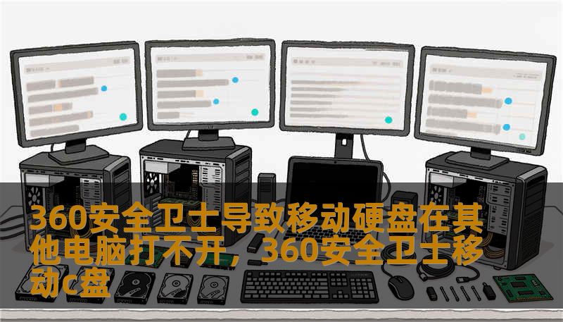 360安全卫士导致移动硬盘在其他电脑打不开,360安全卫士移动c盘 360安全卫士导致移动硬盘在其他电脑打不开,360安全卫士移动c盘
