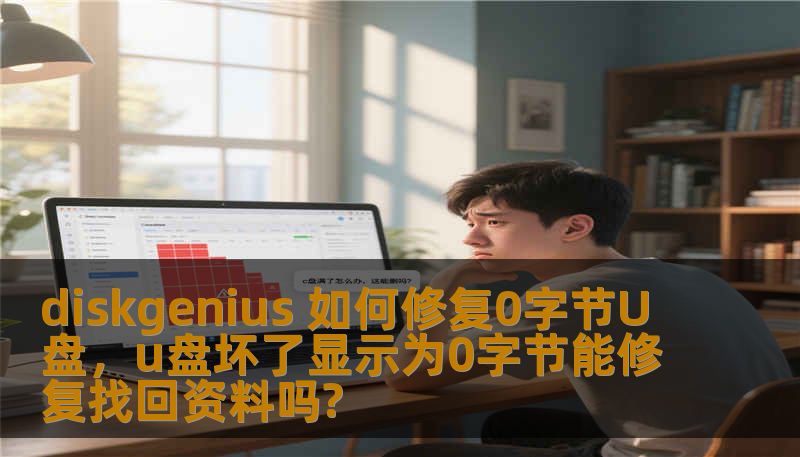 diskgenius 如何修复0字节U盘，u盘坏了显示为0字节能修复找回资料吗?