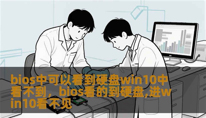 bios中可以看到硬盘win10中看不到，bios看的到硬盘,进win10看不见