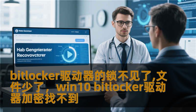 bitlocker驱动器的锁不见了,文件少了，win10 bitlocker驱动器加密找不到