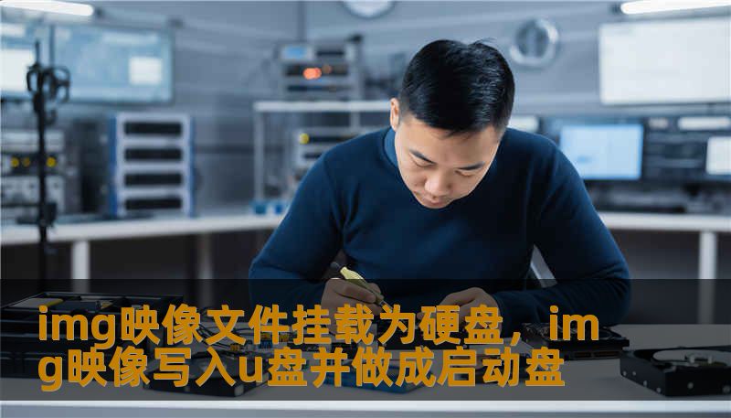img映像文件挂载为硬盘，img映像写入u盘并做成启动盘