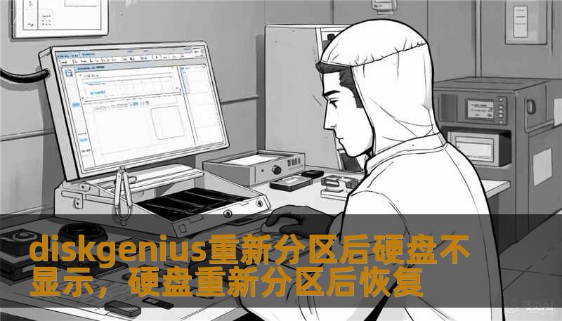 diskgenius重新分区后硬盘不显示，硬盘重新分区后恢复