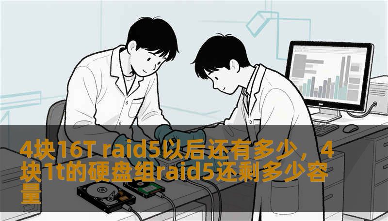 4块16T raid5以后还有多少，4块1t的硬盘组raid5还剩多少容量