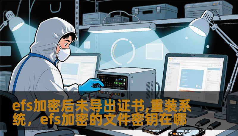 efs加密后未导出证书,重装系统，efs加密的文件密钥在哪