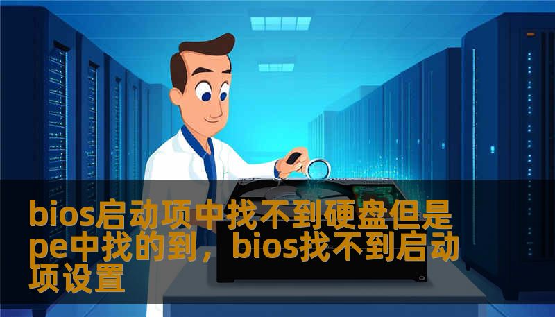 bios启动项中找不到硬盘但是pe中找的到，bios找不到启动项设置