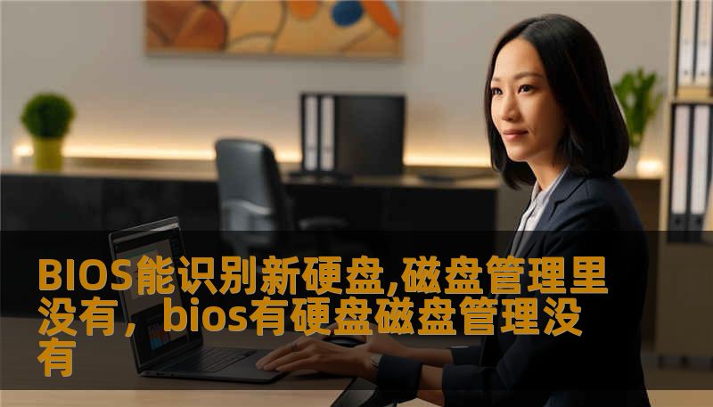 BIOS能识别新硬盘,磁盘管理里没有，bios有硬盘磁盘管理没有