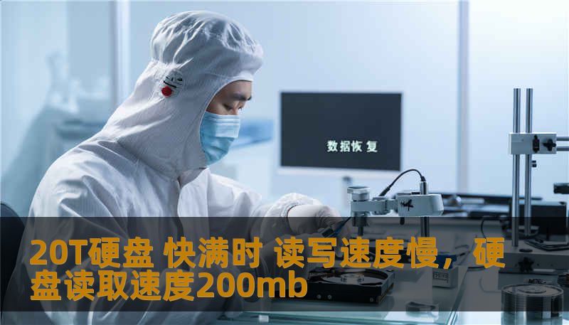 20T硬盘 快满时 读写速度慢，硬盘读取速度200mb