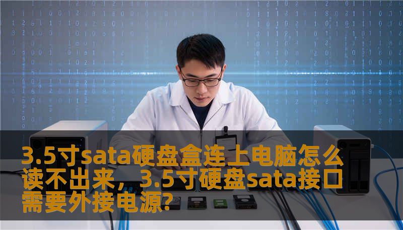 3.5寸sata硬盘盒连上电脑怎么读不出来，3.5寸硬盘sata接口需要外接电源?