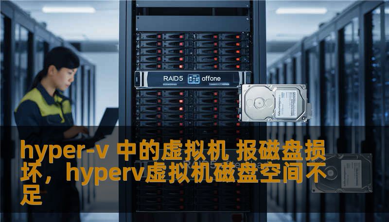 hyper-v 中的虚拟机 报磁盘损坏，hyperv虚拟机磁盘空间不足