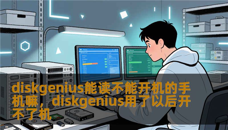 diskgenius能读不能开机的手机嘛，diskgenius用了以后开不了机