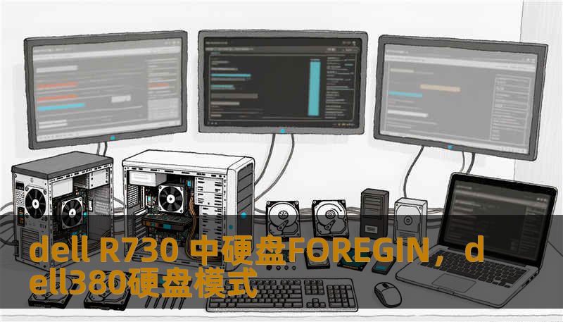 dell R730 中硬盘FOREGIN，dell380硬盘模式