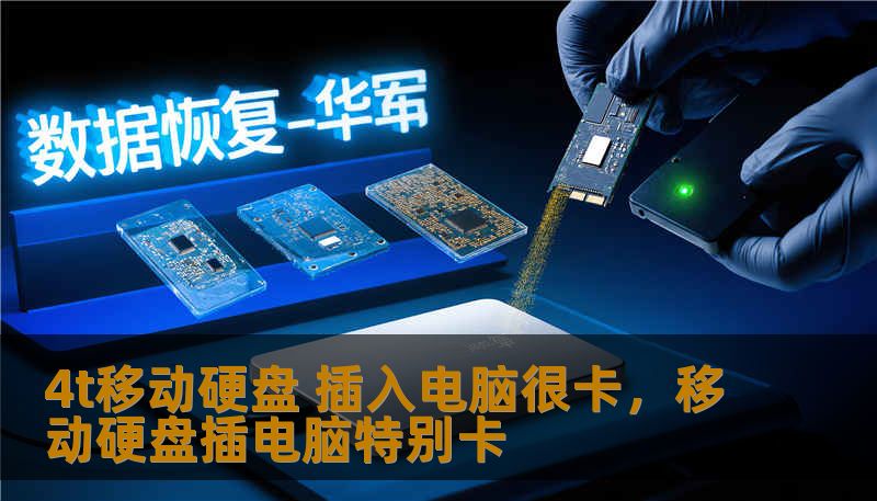 4t移动硬盘 插入电脑很卡，移动硬盘插电脑特别卡