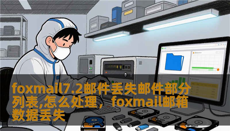 foxmail7.2邮件丢失邮件部分列表,怎么处理，foxmail邮箱数据丢失