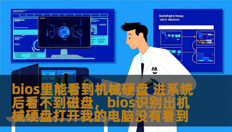 bios里能看到机械硬盘 进系统后看不到磁盘，bios识别出机械硬盘打开我的电脑没有看到