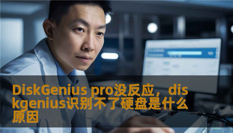 DiskGenius pro没反应，diskgenius识别不了硬盘是什么原因