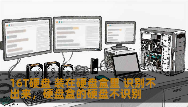 16T硬盘 装在硬盘盒里 识别不出来，硬盘盒的硬盘不识别