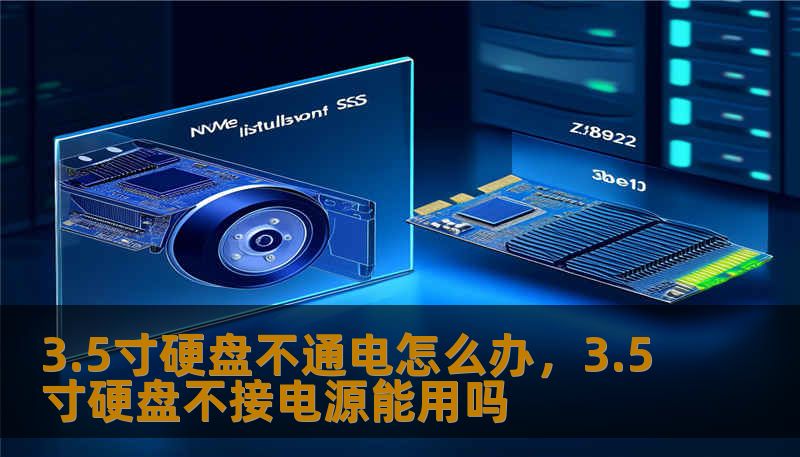 3.5寸硬盘不通电怎么办，3.5寸硬盘不接电源能用吗