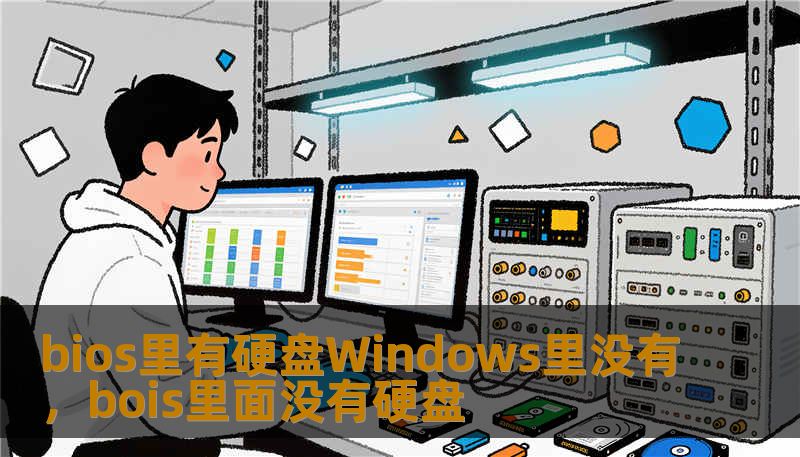 bios里有硬盘Windows里没有，bois里面没有硬盘