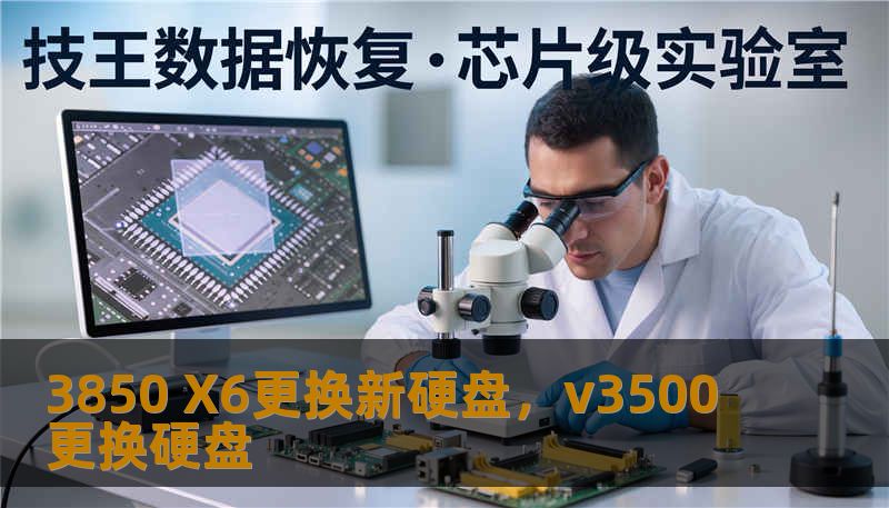 3850 X6更换新硬盘，v3500更换硬盘