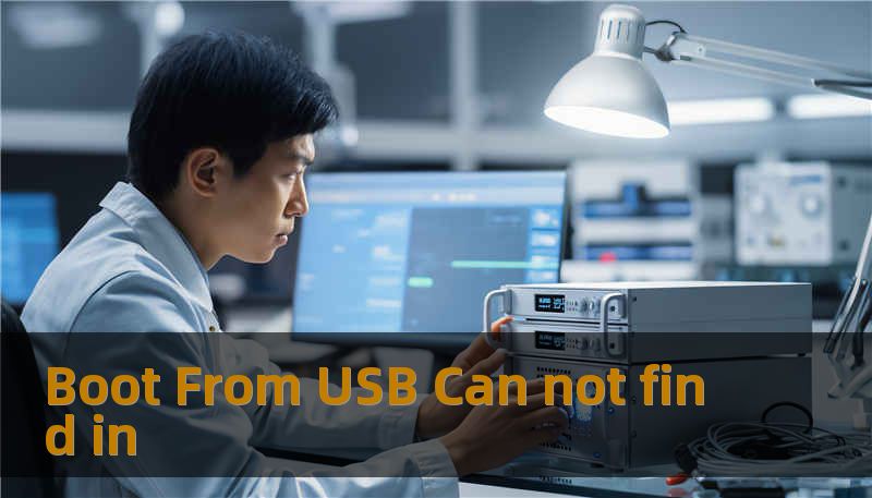 Boot From USB Can not find in