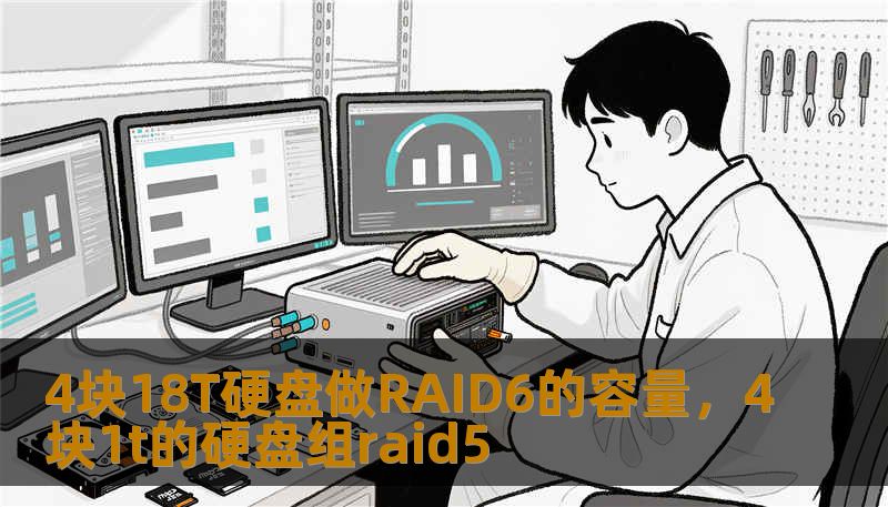 4块18T硬盘做RAID6的容量，4块1t的硬盘组raid5
