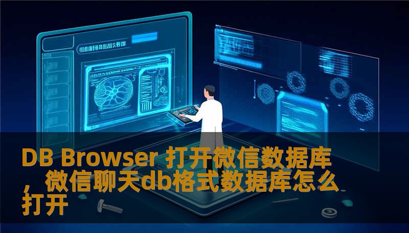DB Browser 打开微信数据库，微信聊天db格式数据库怎么打开