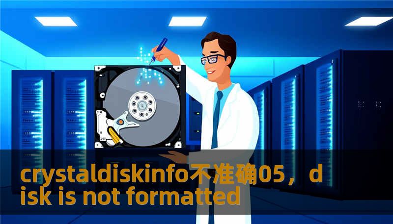 crystaldiskinfo不准确05，disk is not formatted