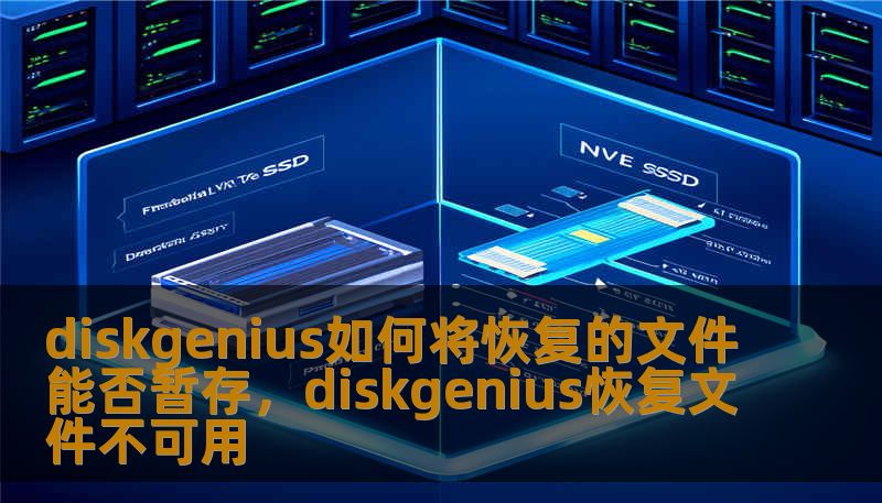 diskgenius如何将恢复的文件能否暂存，diskgenius恢复文件不可用