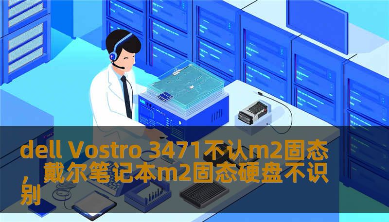 dell Vostro 3471不认m2固态，戴尔笔记本m2固态硬盘不识别