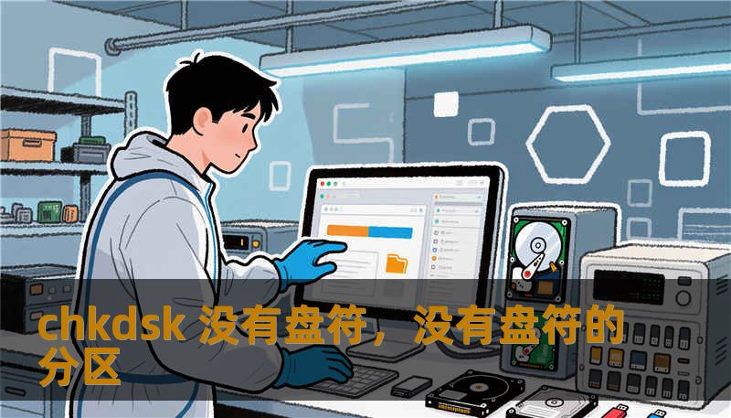 chkdsk 没有盘符，没有盘符的分区