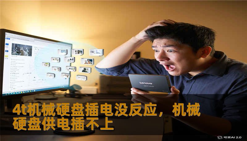 4t机械硬盘插电没反应，机械硬盘供电插不上