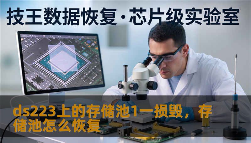 ds223上的存储池1一损毁，存储池怎么恢复