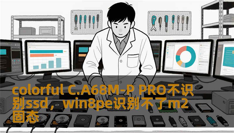 colorful C.A68M-P PRO不识别ssd，win8pe识别不了m2固态