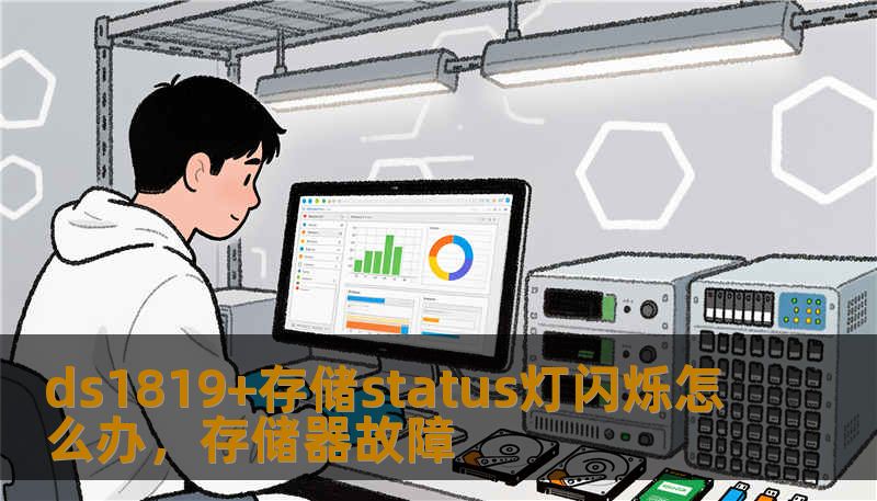 ds1819+存储status灯闪烁怎么办，存储器故障
