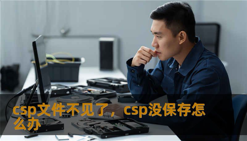 csp文件不见了，csp没保存怎么办
