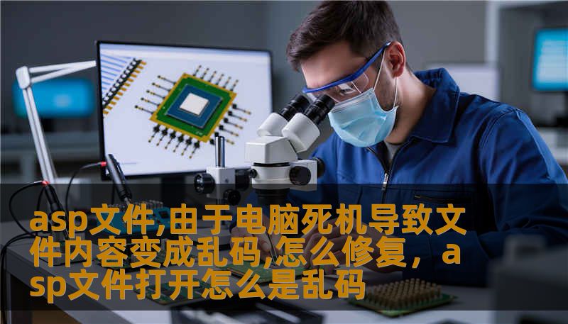 asp文件,由于电脑死机导致文件内容变成乱码,怎么修复,asp文件打开怎么是乱码 asp文件,由于电脑死机导致文件内容变成乱码,怎么修复,asp文件打开怎么是乱码