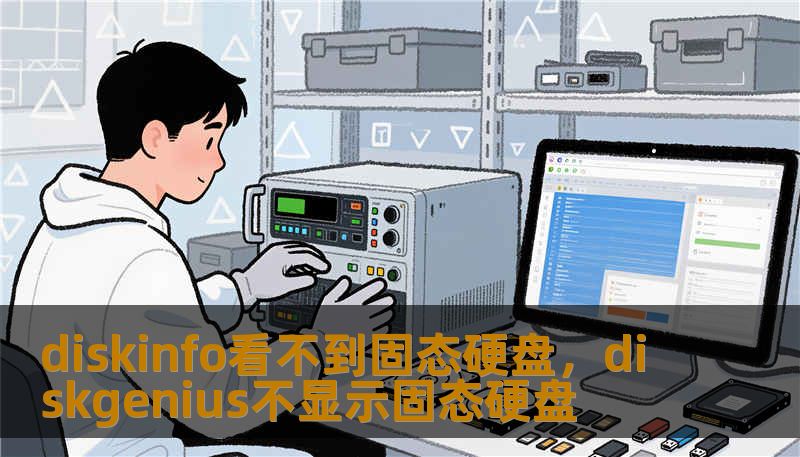 diskinfo看不到固态硬盘，diskgenius不显示固态硬盘