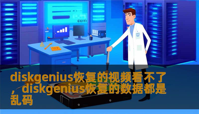 diskgenius恢复的视频看不了，diskgenius恢复的数据都是乱码