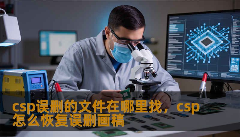 csp误删的文件在哪里找，csp怎么恢复误删画稿